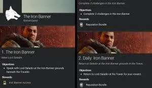 Destiny 2 アイアンバナー リーク情報 クエスト｜iVerzuS Destiny
